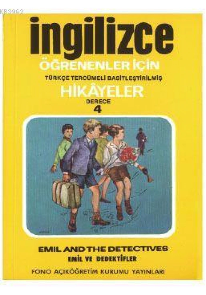 Türkçe Tercümeli, Basitleştirilmiş Hikayeler| Emil ve Dedektifler; Derece 4
